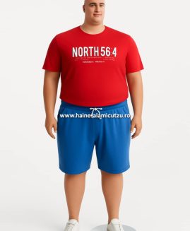 Pantalon scurt trening bumbac 4xl albastru
